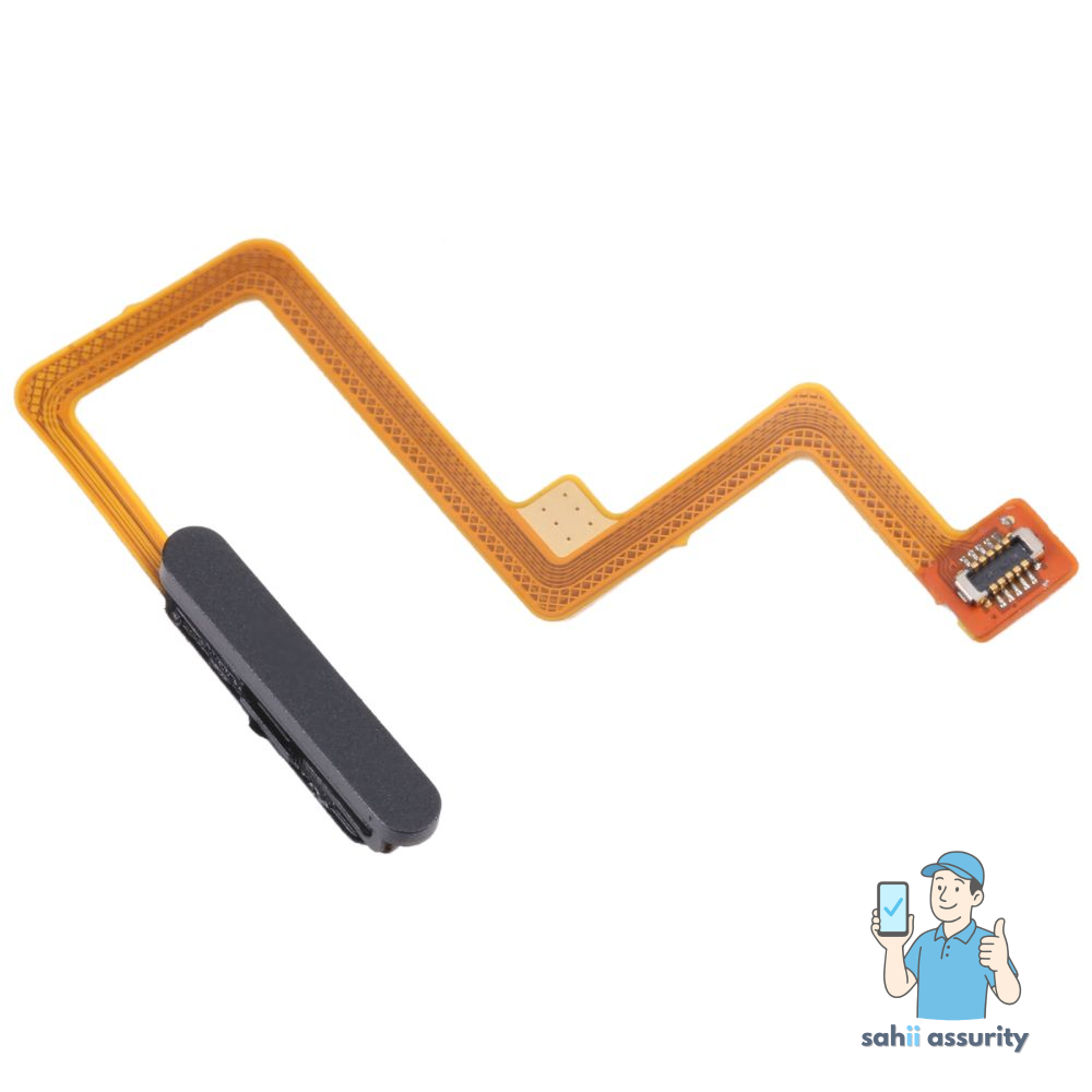 Fingerprint Sensor with Flex Cable for Xiaomi 11i HyperCharge Black thumbnail